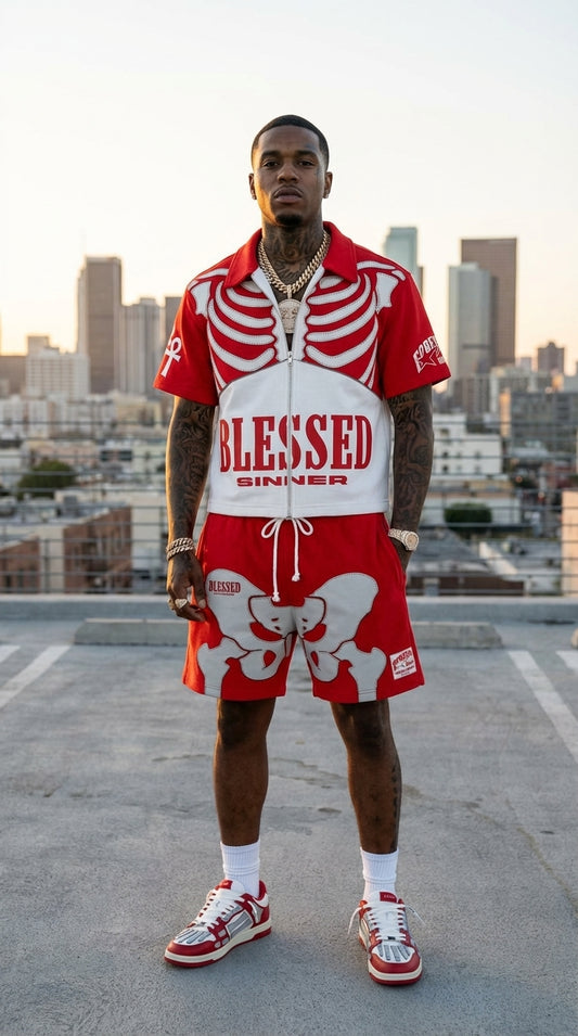 Blessed Sinner Bone Collection — Red Set