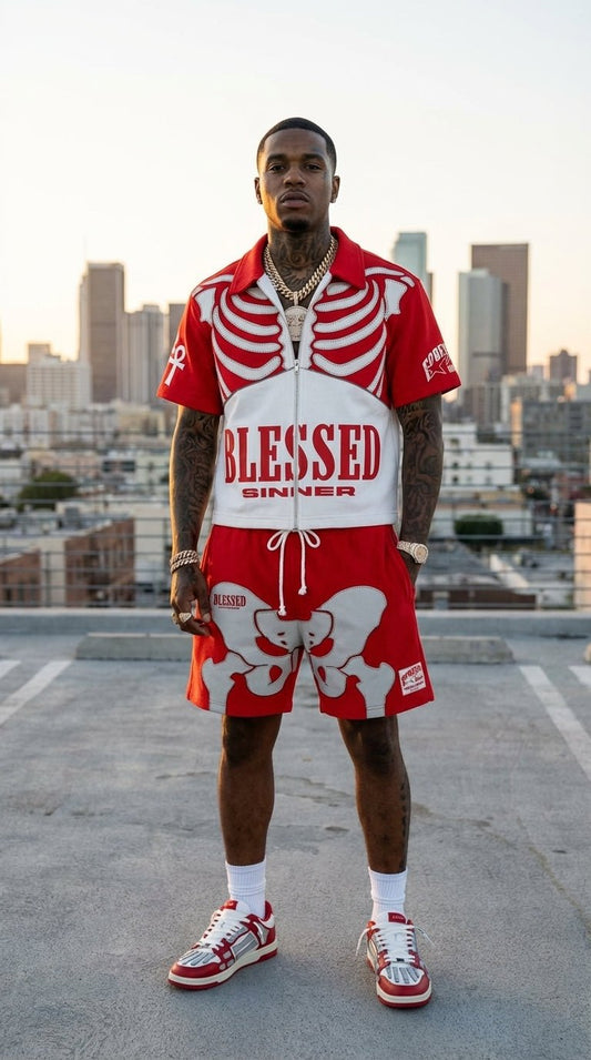 Blessed Sinner Bone Collection — Red Set - Blessed Sinner
