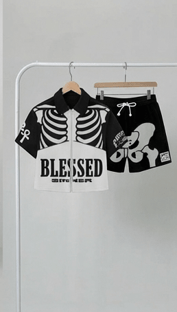 Blessed Sinner Bone Collection — Black Set - Blessed Sinner