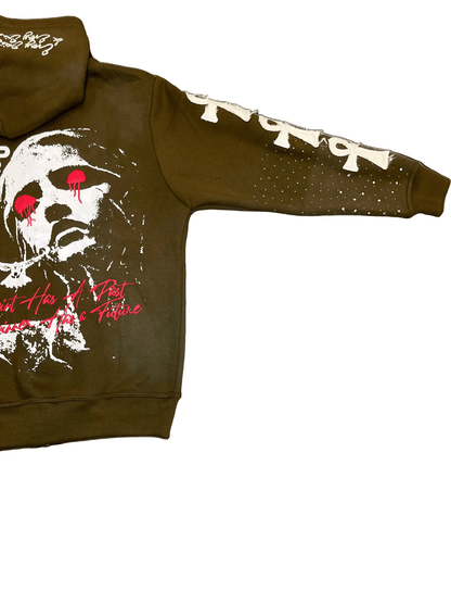 Kiwi long sleeve zip up hoodie - Blessed Sinner