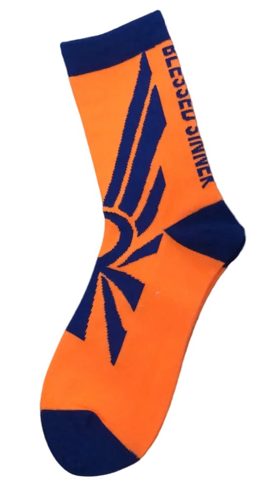Blessed Sinner Ankh Crew Socks - Blessed Sinner