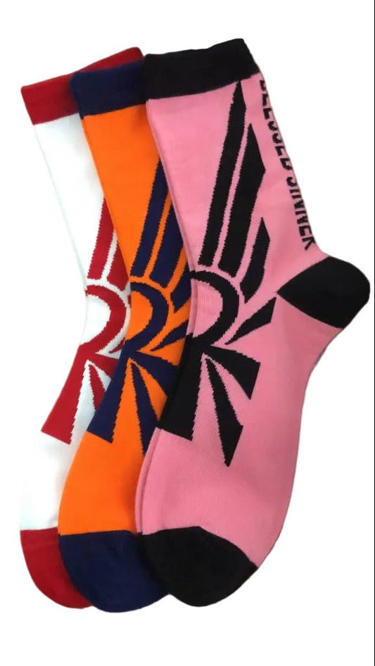 Blessed Sinner Ankh Crew Socks - Blessed Sinner