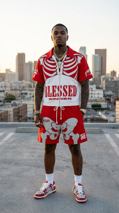 Blessed Sinner Bone Collection — Red Set