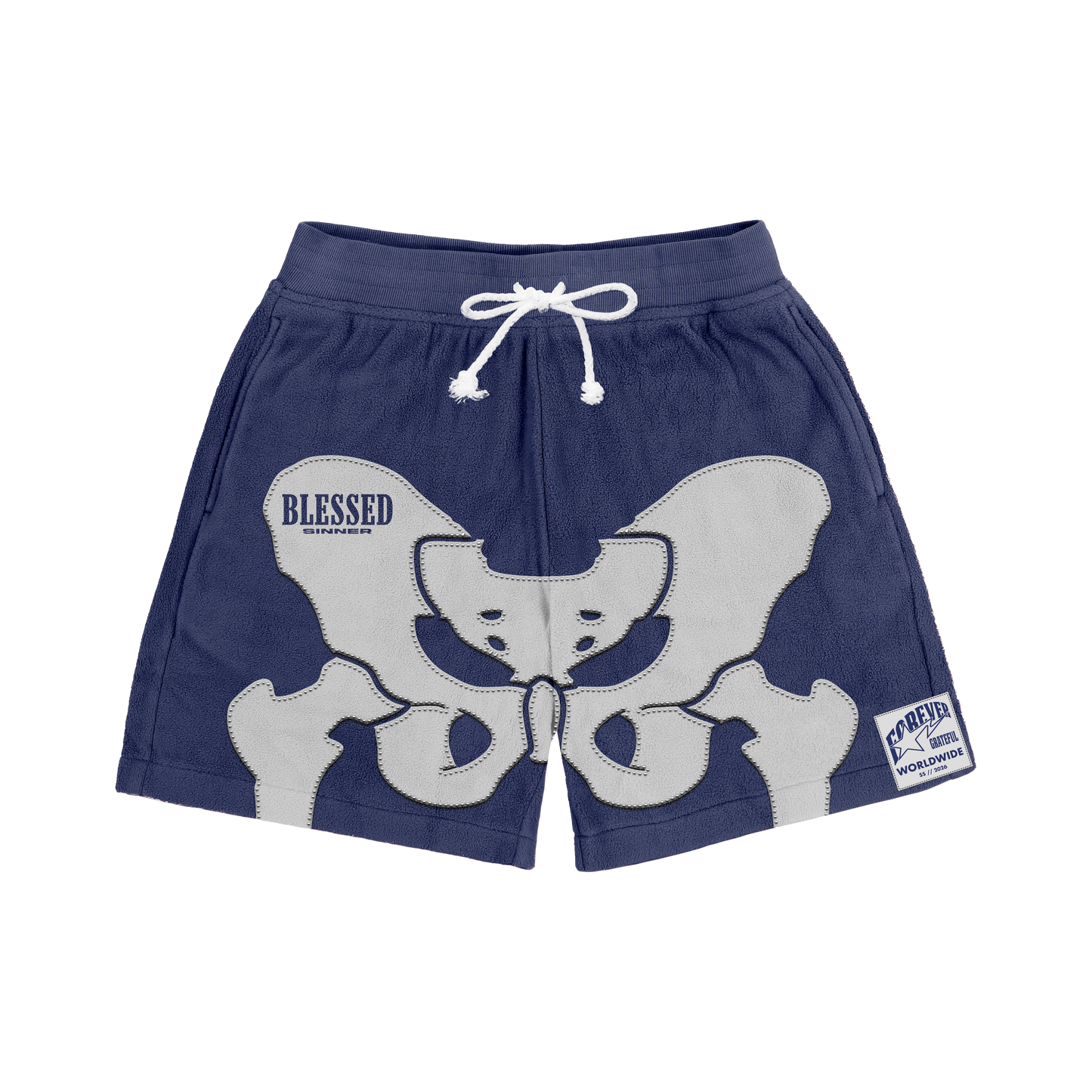 Blessed Sinner Bone Collection — Navy Set